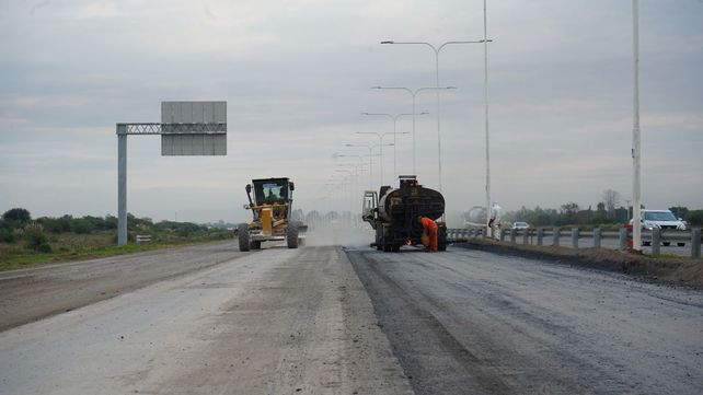La ampliación de la autopista Rosario-Santa Fe comenzó en enero.