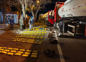 Encuentran casi 400 kilos de cocaína ocultos en camiones que circulaban por Santa Fe