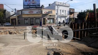 Brindarán asistencia financiera a los comercios afectados por el socavón