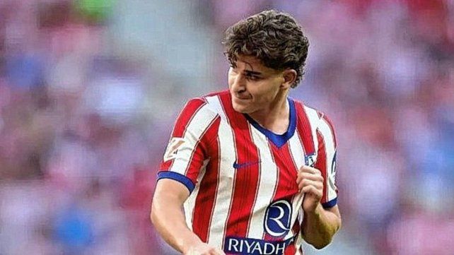 Julián Álvarez le dio la victoria al Atlético de Madrid.