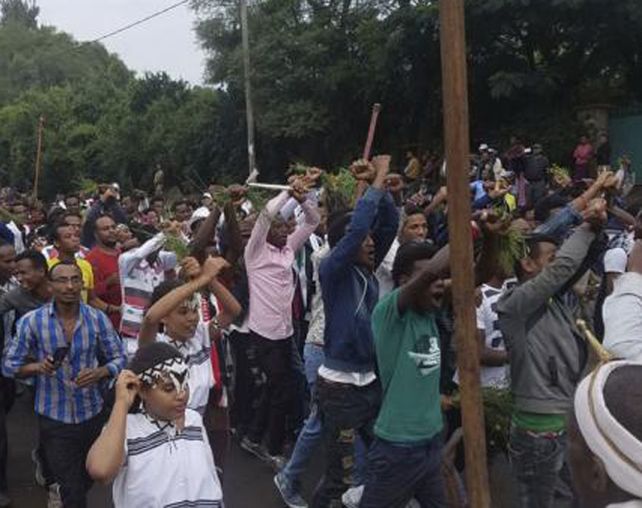 Addis Abeba. La tragedia se produjo en un festival de la etnia oromo.