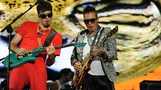 Illya Kuryaki en una de sus últimas presentaciones en vivo. El grupo vuelve para una presentación única en el marco del festival Buena Vibra