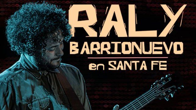 Raly Barrionuevo se presentará en Tribus Club de Arte el viernes 20 de junio