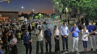 Bordet y Bahl habilitaron el nuevo bulevar Racedo en Paraná