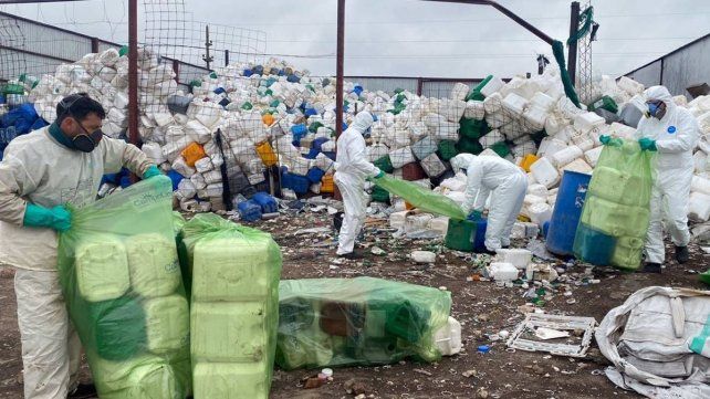 En 2025 hubo récord de recuperación de envases vacíos de fitosanitarios en la provincia