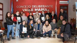 Emprendedores de la ciudad de Valle María recibieron microcréditos del gobierno provincial.&nbsp;