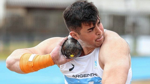 Nazareno Sasia logró la medalla de plata en San Pablo.