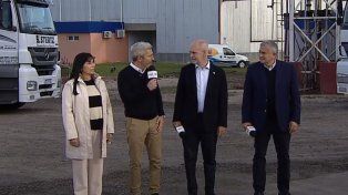 Rogelio Frigerio con Larreta en Entre Ríos: Necesitamos el puente Paraná-Santa Fe