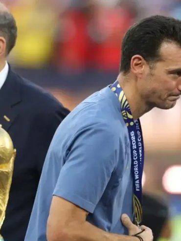 Scaloni, sobre la polémica por la bandera de las Islas Malvinas: No nos dijeron nada