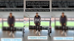 Cayó preso un peluquero por la reventa de entradas de Colón compradas con tarjetas robadas a sus clientes