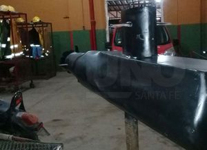 Un santafesino impulsó la creación de una réplica del submarino ARA San Juan