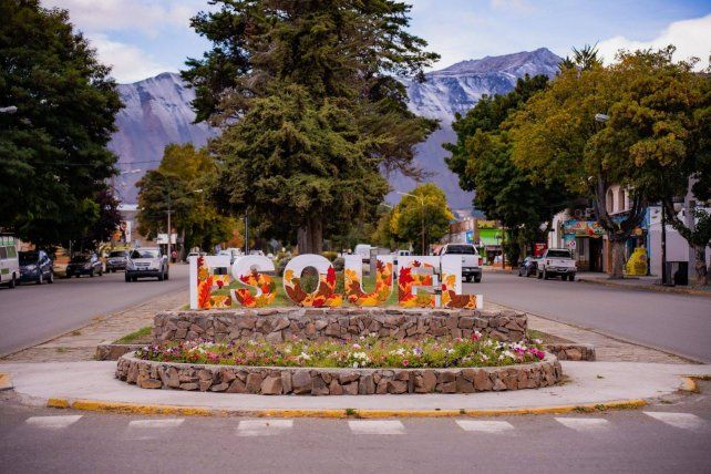 Ingreso a la ciudad de Esquel
