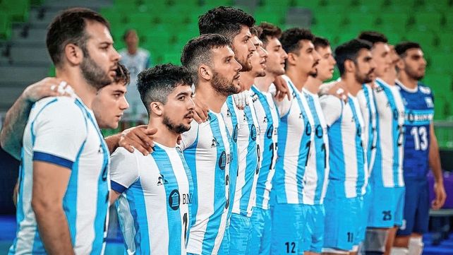 Argentina perdió contra Irán en el debut del mundial de voley.