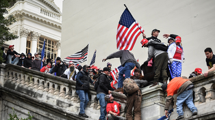 El asalto de los fanáticos trumpistas al Capitolio el 6 de enero de 2021.