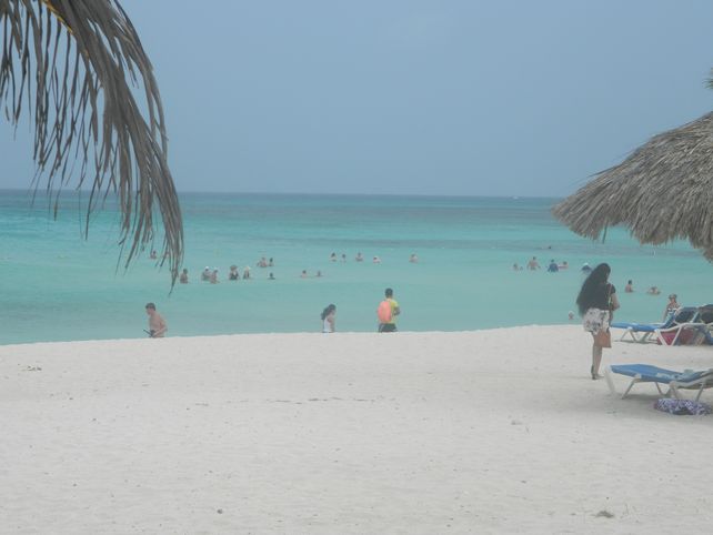 La espectacular playa Arashi en el sur de Aruba.&nbsp;