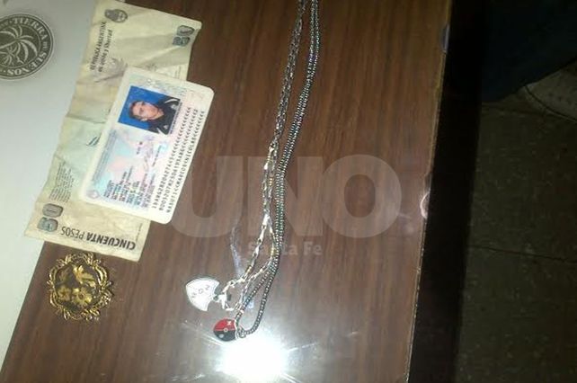 Los elementos secuestrados en el procedimiento realizado en Roldán