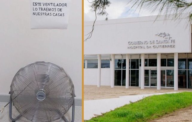 Quejas en redes. “Este ventilador lo traemos de nuestras casas”