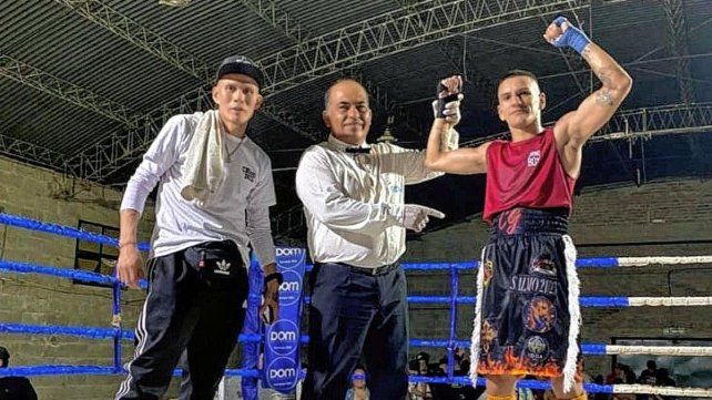 Ciro Garmendia del Chino Box logró ganar en el Fortín de avenida Gorriti.