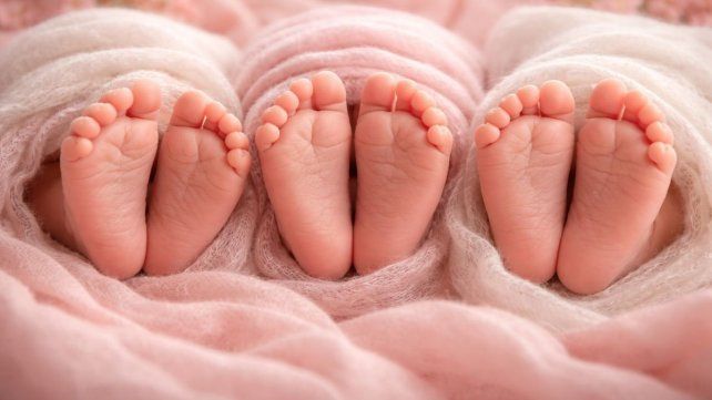 El nacimiento de trillizas en Chubut es un caso excepcional