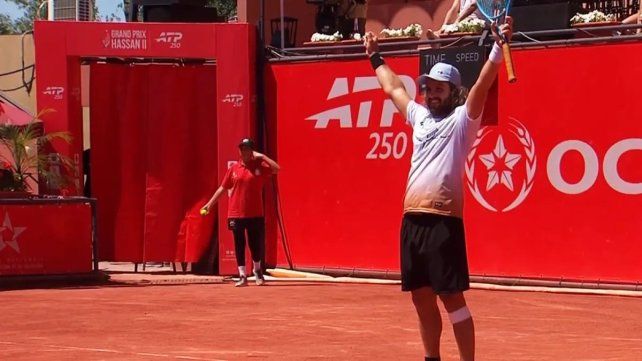 Trungelliti hace historia en Marruecos: semifinalista y Top 100 a los 36 años