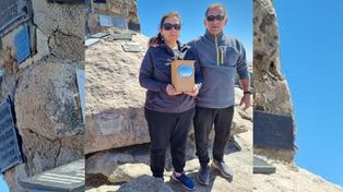 Esparcieron en Champaquí las cenizas del hombre que murió en el derrumbe
