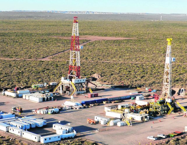 En auge. Vaca Muerta y su potencial gasífero no convencional es casi la única zona que registra fuertes inversiones.&nbsp;