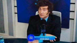 Milei negó una interna libertaria y habló de una operación contra Menem