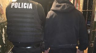 Robo de cables del alumbrado público: cayó un ladrón en Roldán