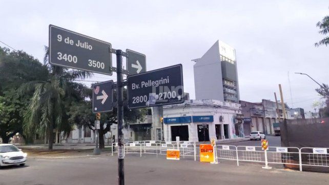 9 de julio y Bulevar Pellegrini 9 de julio y Bulevar Pellegrini