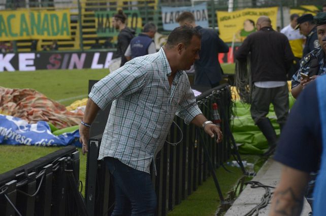 Ni bien terminó en partido