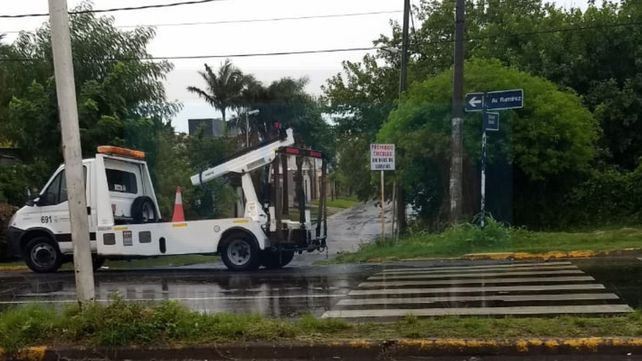Lluvias en Paraná: Así está el puente de calle Gálvez donde cayó el auto de Fiorella