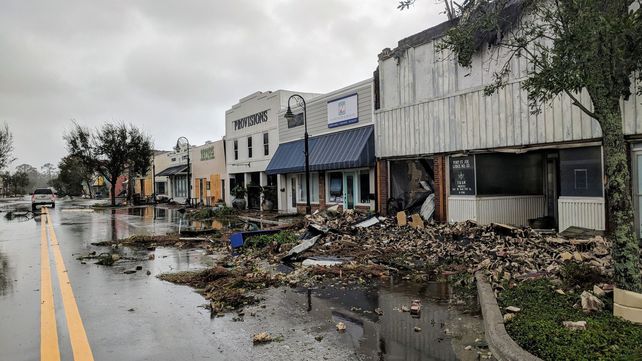 Las impactantes imágenes de la devastación que dejó el paso del huracán Michael en Florida