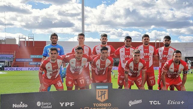 El uno por Unión de la derrota ante Banfield por 1-0.