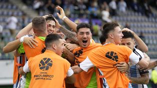 Sub-23: Argentina puso el 3 a 3 en un final electrizante y sigue con chances