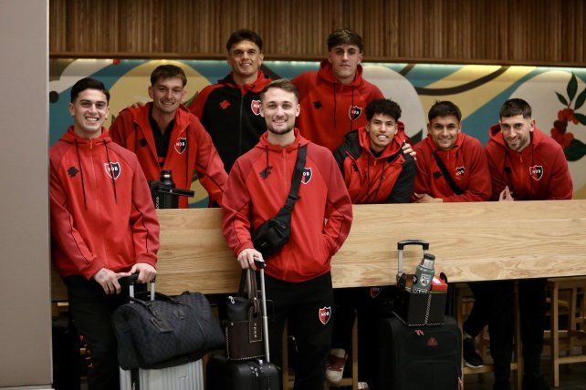 Newells viajó a México desde Ezeiza