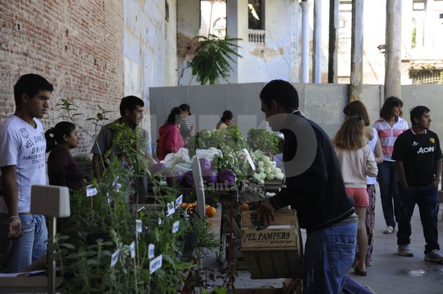 Muchos vecinos se acercaron hasta el Mercado El Progreso para ver los productos que se estabn ofreciendo.
