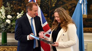 La embajadora fue invitada por Bordet y llegará con parlamentarios de Inglaterra.&nbsp;