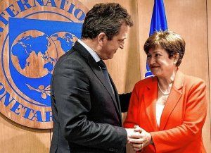 La titular del FMI destacó el compromiso de Argentina por cumplir las metas
