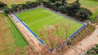 El sueño de la cancha de hockey sintética de La Salle Jobson se hace realidad.