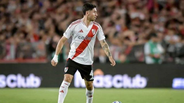 &nbsp;Gonzalo Montiel es una fija con la camiseta de River.