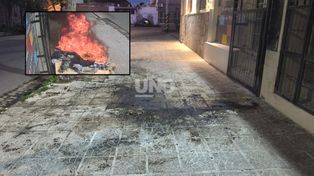 Incendio frente a la Casa de Juan Diego: vecinos denuncian reiterados disturbios en la zona y reclaman una solución