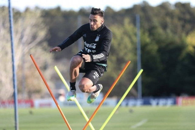 Eduardo Salvio encendió las alarmas en la Selección Argentina.