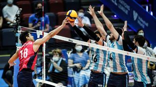 VNL: Argentina cae ante Estados Unidos por 3 sets a 2.