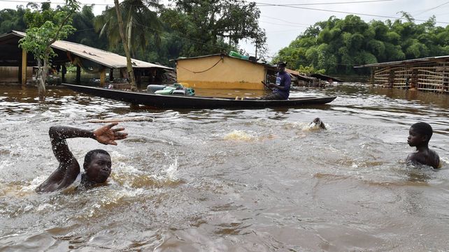 Calentamiento global: crece el riesgo de que haya más desplazados por las inundaciones