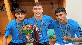Lucas Cuffia, Zahir Ibarra y Santiago Colidio, jugadores de Colón, ganaron el torneo amistoso de Japón con la Selección Sub 20 del ascenso.
