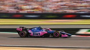 El piloto argentino con el Alpine no pudo avanzar a Q3 en la clasificación de viernes en Silverstone.