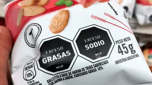 Los ultraprocesados empezaron a incluir en su paquetes las advertencias sobre exceso de salud, grasas, calorías&nbsp;