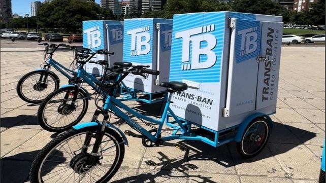 Rosario incorpora el sistema de bicicletas cargo eléctricas destinadas a cadetería.