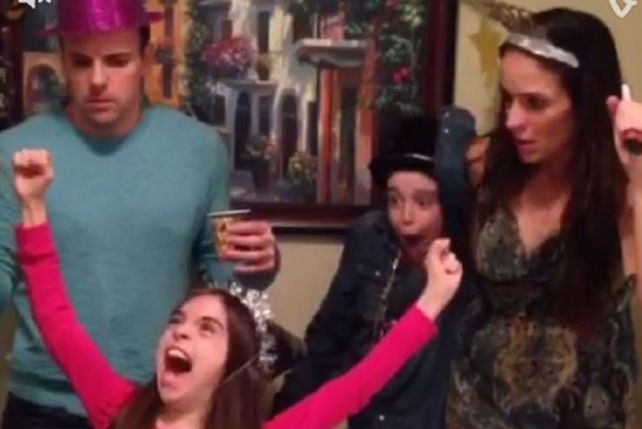 Mirá el video de una familia que decidió empezar el año a lo loco... y lo logró