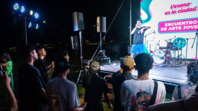 El Festival de Arte Joven reprogramó sus actividades por cuestiones climáticas